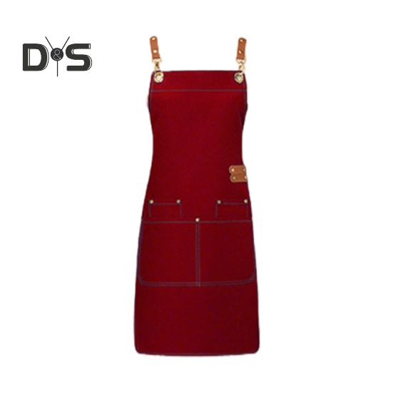 Waterproof Kitchen Apron with Pockets for Men Women Cleaning Pinafore Waist Tie Shop Work Uniform BBQ Gift