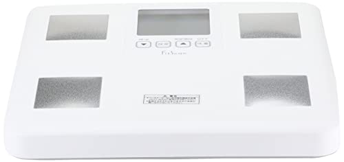 Tanita Body Composition Monitor, Automatic Recognition, Easy Measurement with Step-On Function, FS-400-WH, White