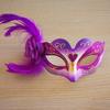 Nova Máscara Facial Meia Face Europeia e Americana de Halloween para Festival de Performance Infantil Festa Baile Infantil