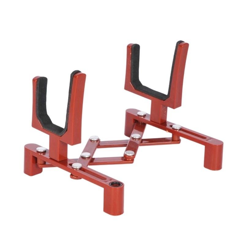 Supporto per Violino Pieghevole Portatile Regolabile Supporto per Violino Portatile in Plastica Supporto da Pavimento Accessori per Strumenti a Corda