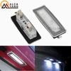 High Brightness LED License Plate Number Light Lamp for Benz Smart Fortwo Coupe Convertible 450 451 W450 W453 Error Free