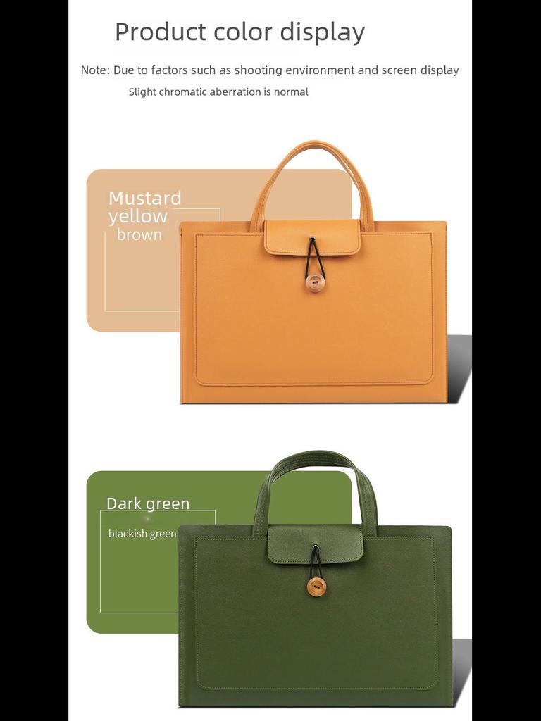 Fashionable Laptop Briefcase for Apple, Huawei, Xiaomi 14-15"