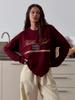 American retro popular loose temperament lazy style 100% cotton t-shirt comfortable women