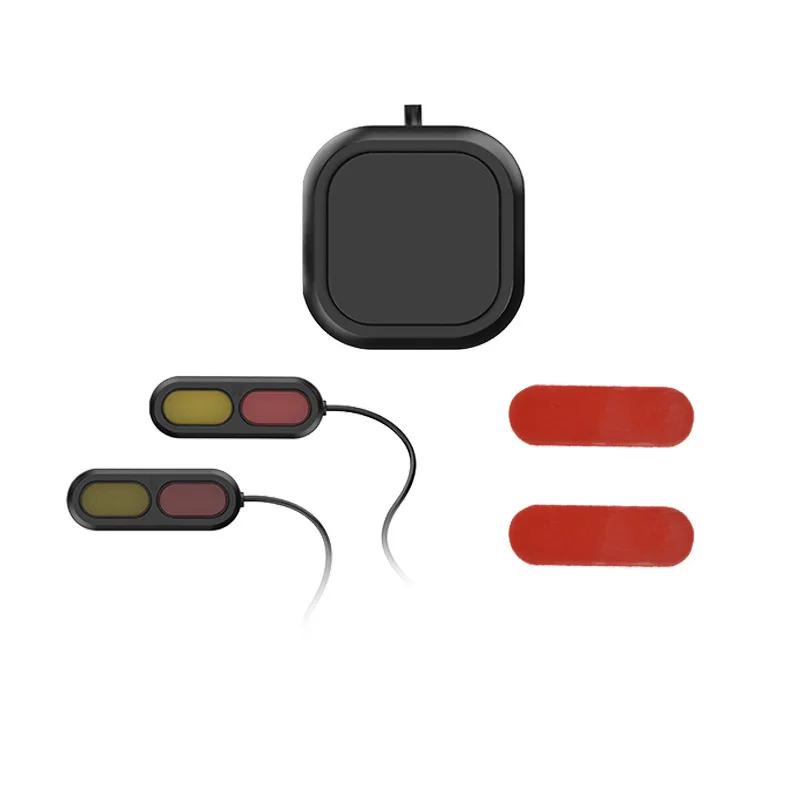 Motorcycle Millimeter Wave Radar Early Warning Blind Spot Monitoring Lane Change Early Warning Safety System Merging Auxiliary Machine Standard Version чёрный