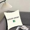 Luxury KKolonS SSPORT Cushion Cover Elegant Comfort Pillowcase Sofa Bed Doublesided Printed Invisible Zipper Home Decor
