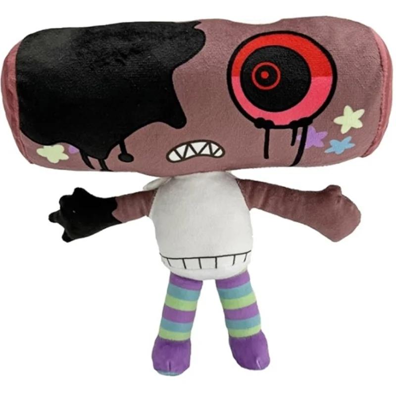 Dandy's World Plush Cute Dandy World Scrap Stuffed Horror Game Goob Pebble Plushie Soft Pillow Doll Children  Holiday Gifts