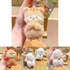 Jinnew Cute Cat Plush Keychain With Keyring For Gift And Collection