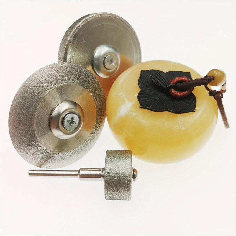 Diamond Grinding Wheel Drill Bit Multiuse High Hardness Carving Sanding Bit for Precious Stone Tungsten Steel Practical Tool