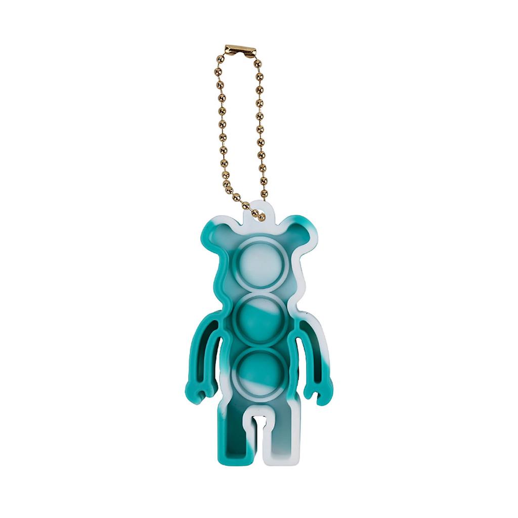 (Glede velge)Sim-ple Leke Mini Stressavlastning Håndleker Nøkkelringleke Angst Stressleke