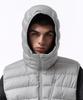 Musinsa Standard [City Leisure] Hooded Light Down Vest [Light Grey]