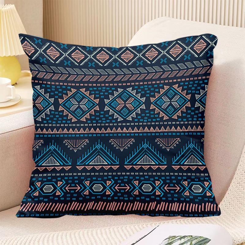 

Декоративная наволочка с принтом в стиле бохо в винтажном стиле для спальни, гостиной, квадратная подушка, наволочка 40x40cm