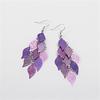Fashion Women Accessories Earrings Creative Simple Leaf Ornament Jewelry