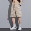 Loose Shorts Men's Thin Quarter Pants Large Pants Casual Quick-drying Beach Pants