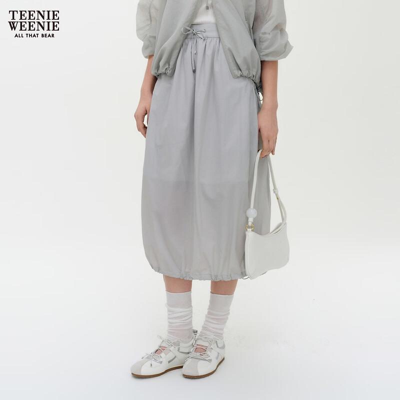 Teenie Weenie Women's Simple A-Line Long Skirt