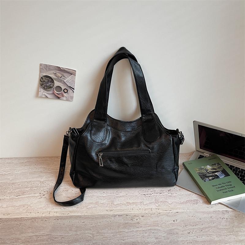 Vintage Women's Large Capacity Shoulder Bag Women's Portable Tote Bag