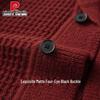 Pierre Cardin Men's 100% Wool Thick Knitted Cardigan