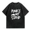 Punk Music Fan T Shirt For Rock N Roll Bands Lover Musician Arts Best SweaT  vintage Washed Comfortable designer clothes