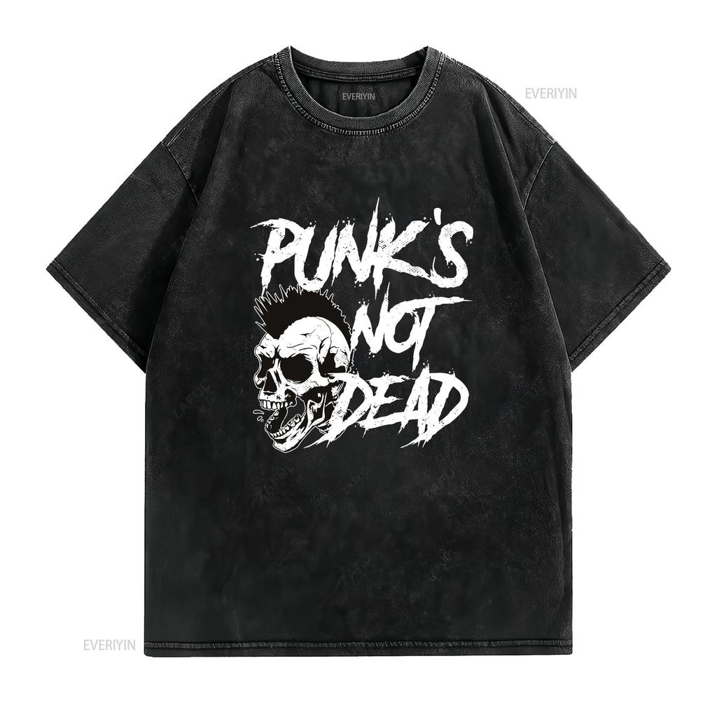 Punk Music Fan T Shirt For Rock N Roll Bands Lover Musician Arts Best SweaT  vintage Washed Comfortable designer clothes