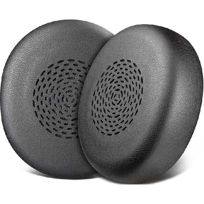 SOULWIT Earpads Replacement for Jabra Evolve2 75 PC Wireless Headset(Do Not fit Evolve 75), Ear Pads Cushions with Softer Protein Leather, Noise
