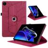 Kompatibel mit OPPO realme Pad 2 11,5 Zoll Tablet-Hülle, 360° drehbarer Ständer, Stoßfeste kratzfeste Abdeckung mit Stifthalter