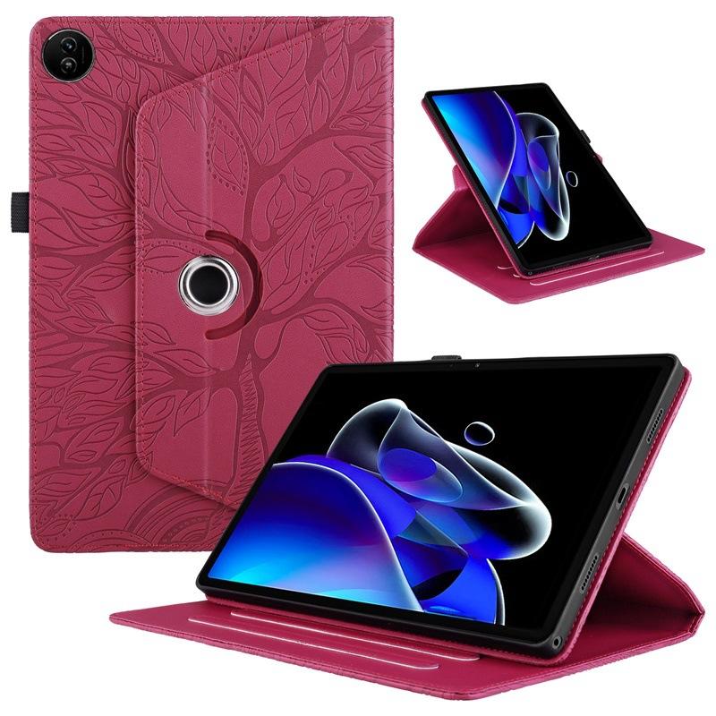 Kompatibel mit OPPO realme Pad 2 11,5 Zoll Tablet-Hülle, 360° drehbarer Ständer, Stoßfeste kratzfeste Abdeckung mit Stifthalter