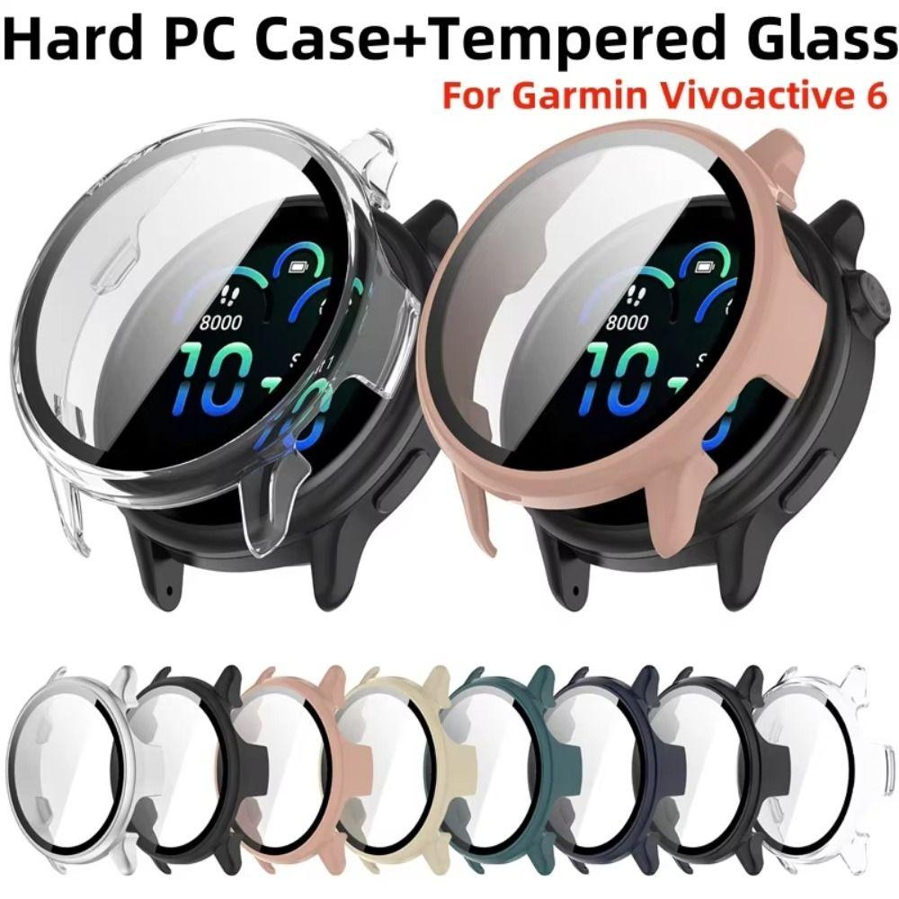PC+Hartowana Obudowa Ochronna Osłona dla Smartwatcha Garmin Vivoactive 6 Akcesoria