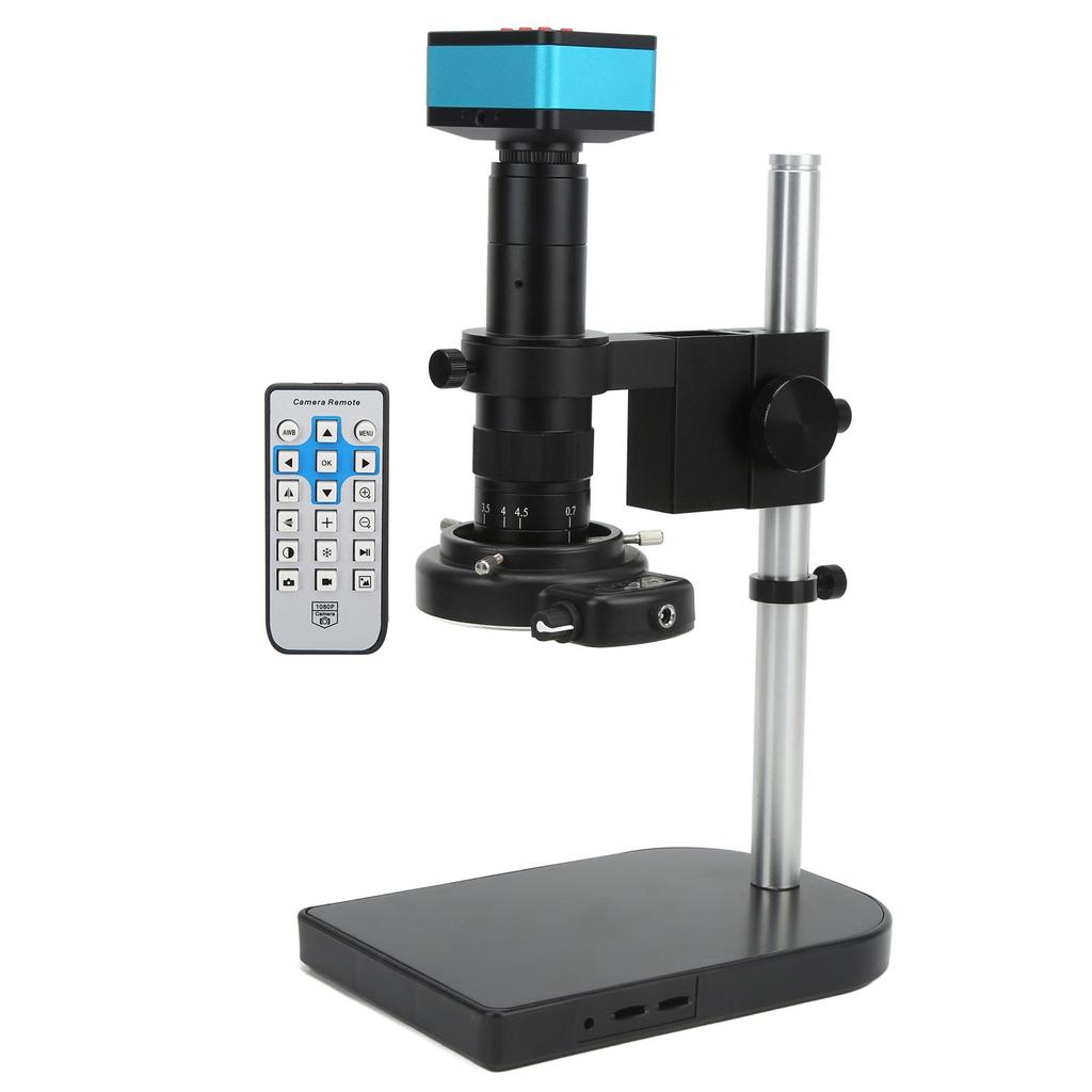 Industry Microscope 180X High Definition Multimedia Interface USB Output with 144 LED Lights for PCB Repair