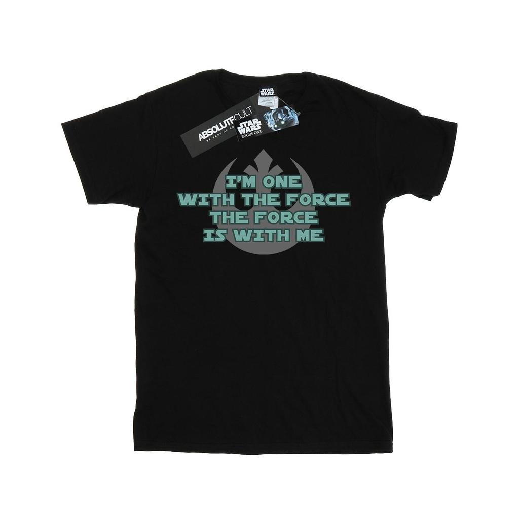 Star Wars Mens Rogue One I´m One With The Force Green T-Shirt
