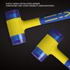 25mm Soft Rubber Hammer - Detachable Double Head Hammer for Flooring, Tile, Door, and Window Installation
