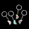 Cute Butterfly Magnetic Keychain Best Friend Key Chain for Women Handbag Car Keyholder Friendship Keyring Jewelry Gift