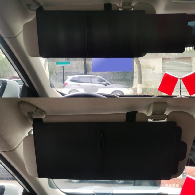 Prodloužení sluneční clony proti oslnění snadná instalace Sluneční clony Nastavitelný blokátor pro čelní sklo auta pro nízké řidiče a spolujezdce