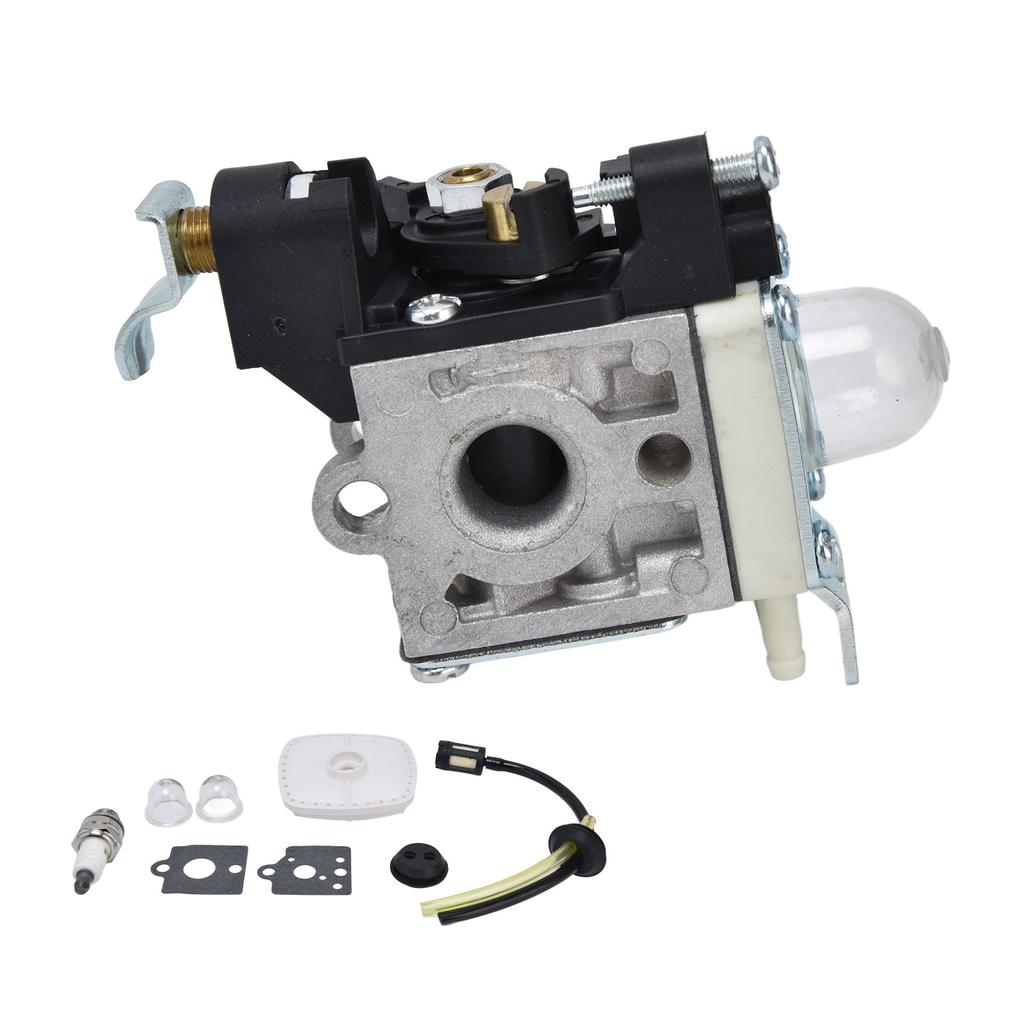 Lawn Mower Carburetor Replacement Carburetor Primer Bulb Fuel Filter Kit for A021001590 PB‑251
