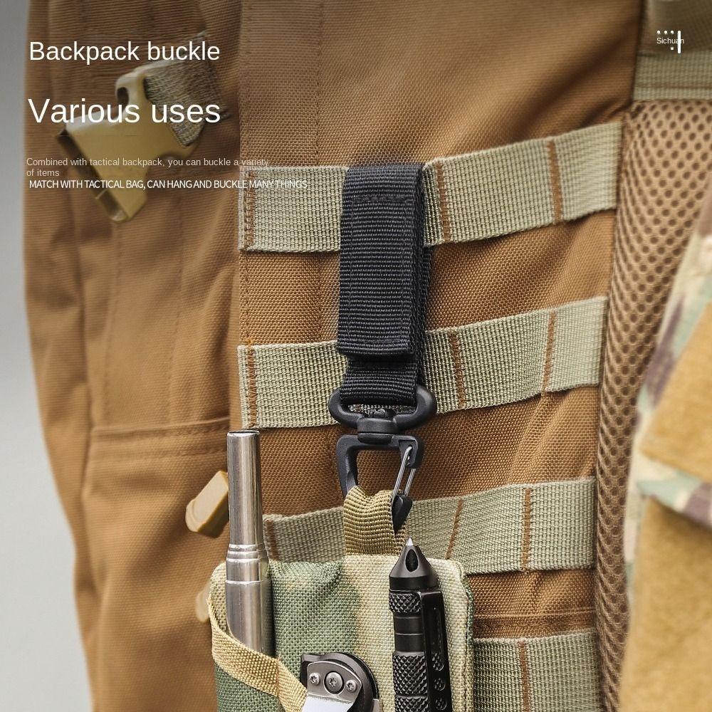 Triangle Hook Key Hook Key Buckle Hanging Buckle Nylon Webbing Belt Backpack Buckle Buckle Hook