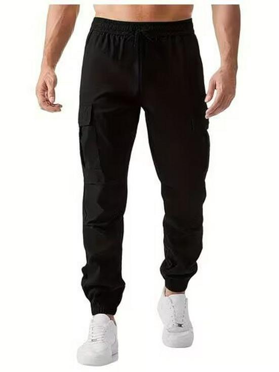 Pantalon de Sport Cargo d'Extérieur Multi-Poches pour Homme 2024 - Fitness & Course à Pied