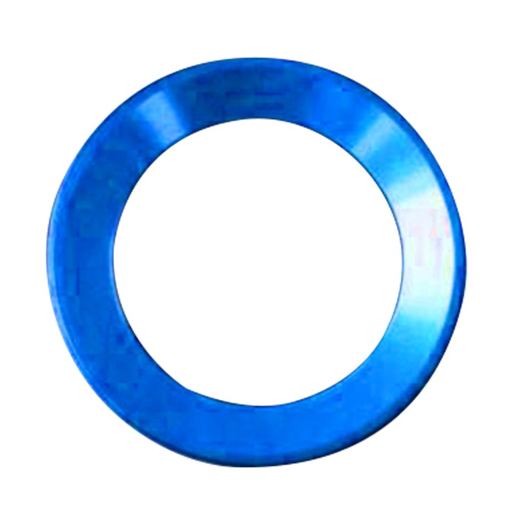 Impeccable Finish Aluminum Alloy Steering For Wheel Emblem Decorative Ring Add a Distinctive Touch to Your For W