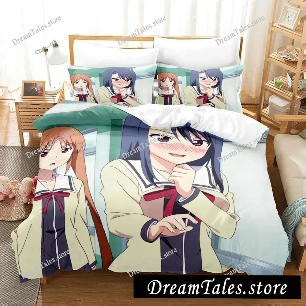 Aho Girl Bedding Set Single Twin Full Queen King Size Bed Set Adult Kid Bedroom Duvet Cover Sets 3D Print Anime Bed Sheet