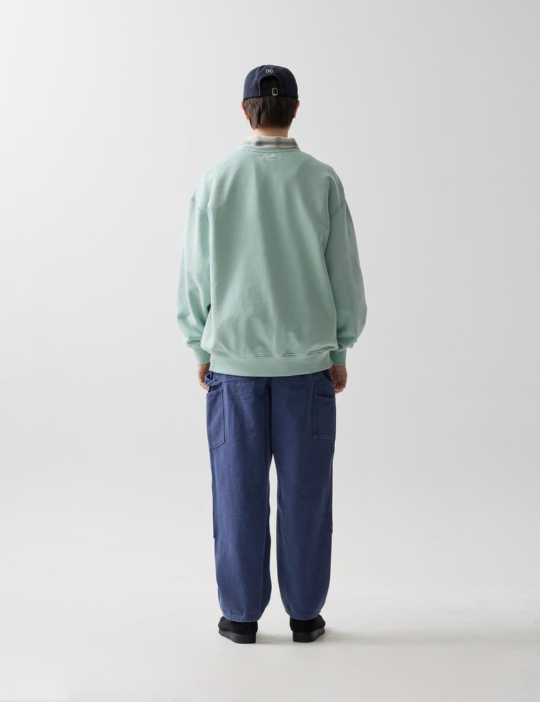 NAMERCLOTHING Dyed Symbol Logo Sweatshirts Mint
