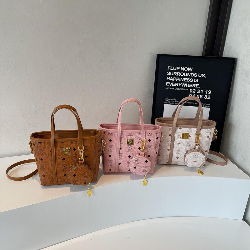 Handheld small bag women's new fashion niche shoulder bucket bag going messenger bag