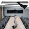 AC Hose Cover AC Exhaust Hose Insulation Thermal Insulated Wrap Dust Proof For Outdoor Vent Wall Duct Tube Indoor