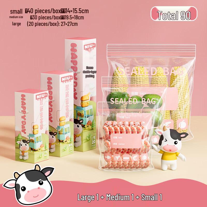 ZISIZ Food Grade Fresh-keeping Bags
