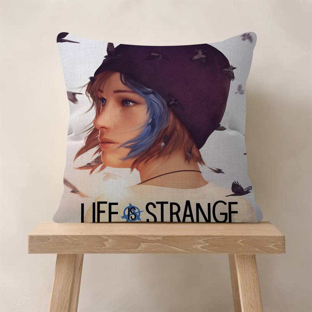 Game Life Is SStrange  Pillowcase Toon Gift Cushion Cover Bedroom Home Sofa Chair Seat Decor Pillow Case