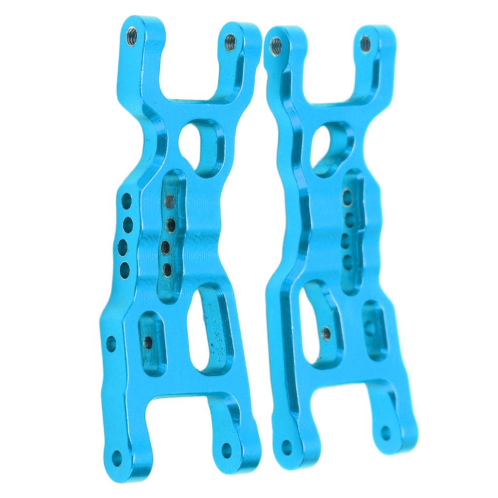 2pcs RC Aluminum Front Lower Suspension Arms for Losi  T 2.0 2  1Celsius18 RC Stadium Truck(Blue )