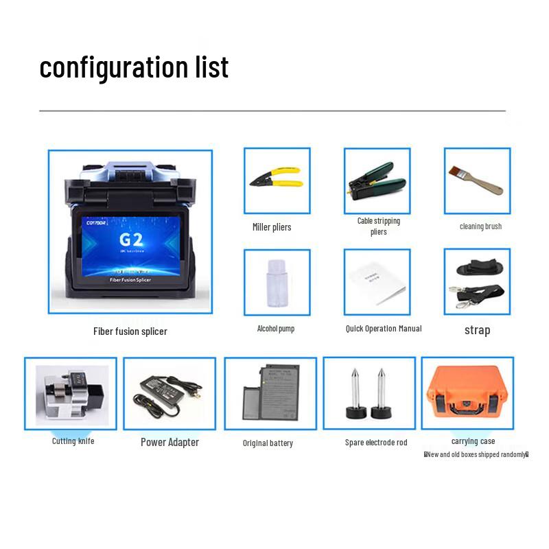 COTTDOR Fully Automatic 6-Motor Fiber Optic Splicing Machine