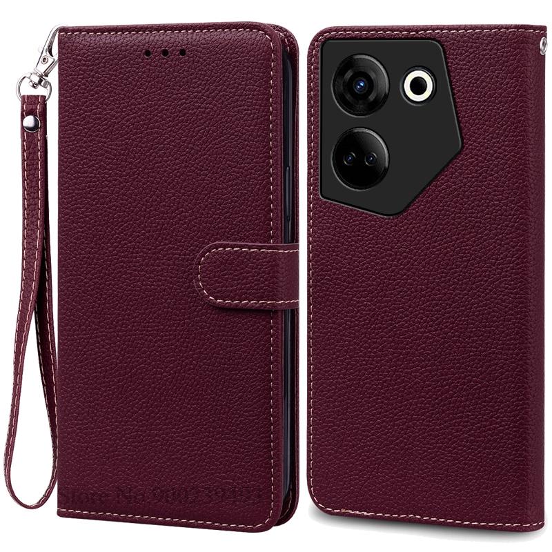 Camon 20 Case For Tecno Camon 20 Pro 5G Case Wallet Leather Flip Cover For Tecno Camon 20 Premier 5G Case Phone Cover Fundas