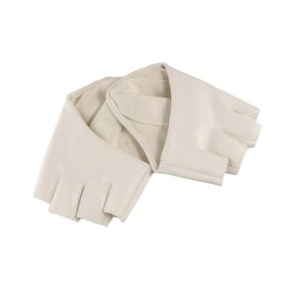 Women Clothing Accessories PU Leather Fingerless Gloves Pole Dance Half Palm Half Finger
