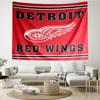 Red Wings Logo Tapestry, Unique Design Tapestry, Wall Decor for Bedroom,Livingroom, Playroom,Heartwarming Fan Holiday Gifts