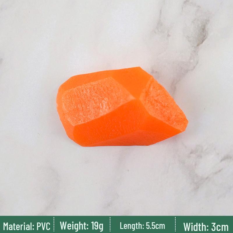 Plastik Rettich und Karotte Künstliches Gemüse Ausstellungsmodell für Bildung und Dekoration