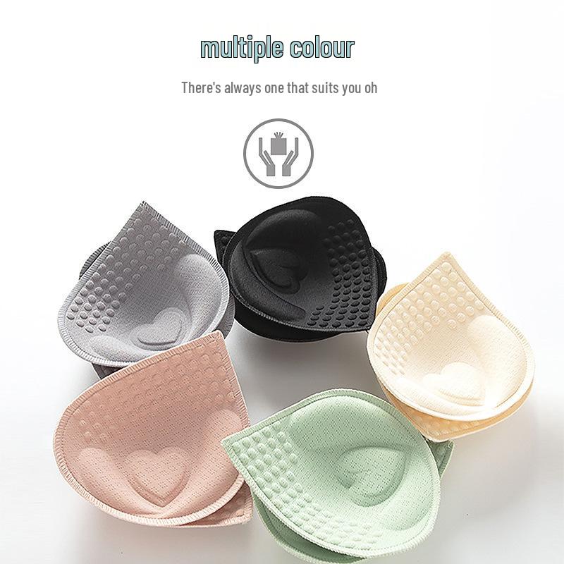 Breathable Detachable Latex Bra Inserts: Thickened Thin Cup Pads