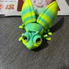 Firefly tail, glowing at night, 3D printed model, handmade toy, gift, simulated animal