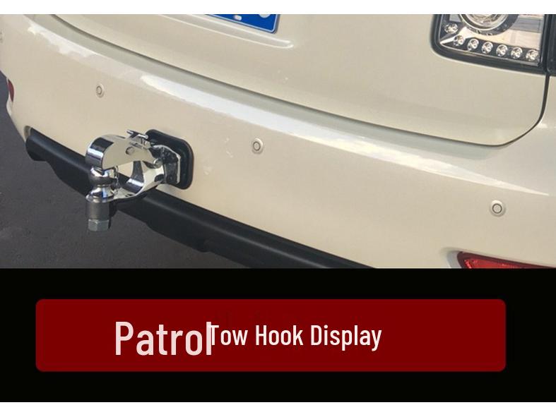 Towing Hook for Nissan Patrol Y62 (Modified Rogue Rear Tail Hook)